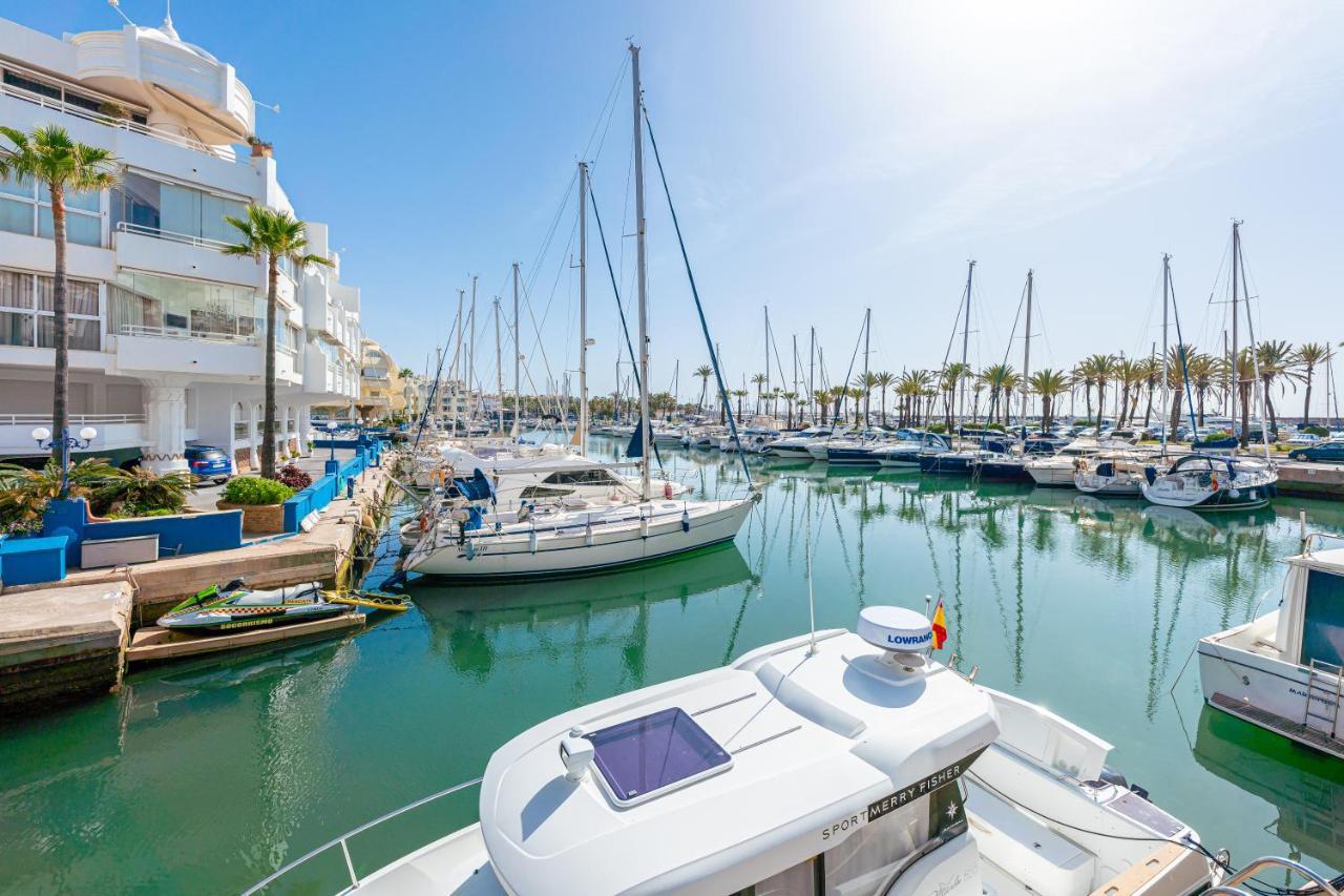 בנאלמדנה Atico Puerto Marina First Island With Sea Views And Rooftop Pool מראה חיצוני תמונה