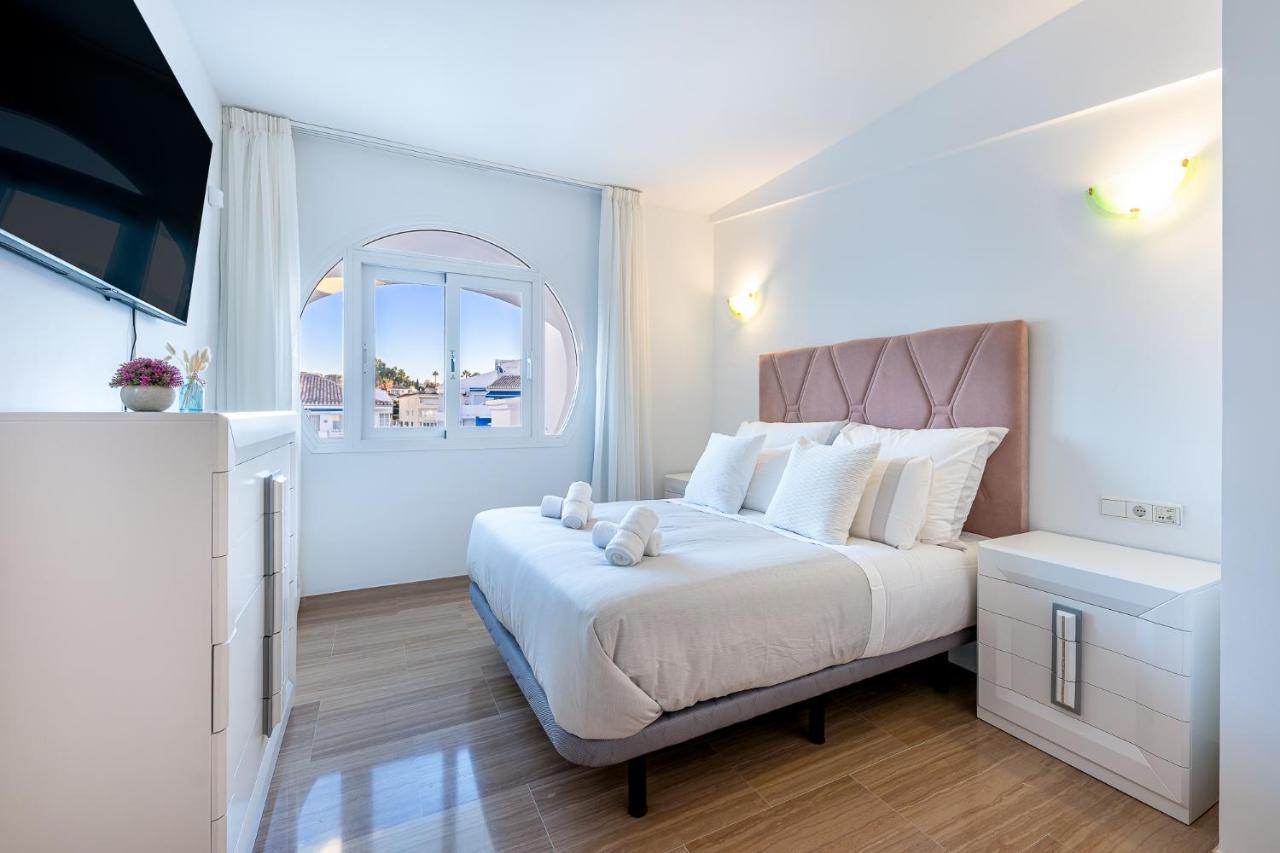 בנאלמדנה Atico Puerto Marina First Island With Sea Views And Rooftop Pool מראה חיצוני תמונה